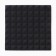 Noise -absorbing panel, set of 10 pcs - acoustic foam is self -adhesive, 50 x 5 cm, black