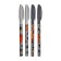Ballic handle Erichkrause U-109 Stick & Grip Happy Capy Node 1.0mm, blue color