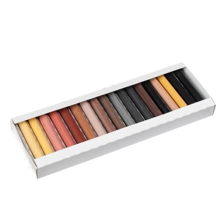 Pastel dry, set 72 colors, Hard, spectrum "Petersburg", D-8.5mm /L-65 mm, round section, art-3