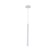 Light LED LED RODEO 1xLED 3W, size 3x3x65.5-155 cm, white color