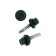 Roofing screws, Haupt 5.5x25 Ral6005, green moss 250 pcs
