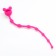 Anal beads Cosmo Woman, without vibration, silicone, 230 x 13 mm, pink