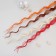 Decor branch "Loose bend" (set 8 pcs) 150 cm, mix