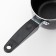 Turk Dolyana "delight", 450 ml, 9 × 8 cm, plastic handle, anti -stick coating, black color