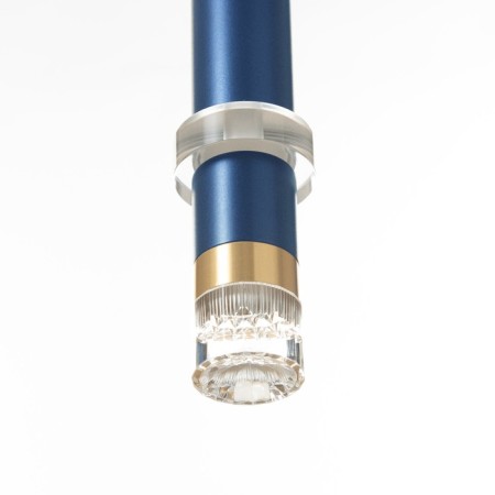 Suspension lamp "Regent" LED 5W 4000K Blue 3.3x3.3x30-130cm-6