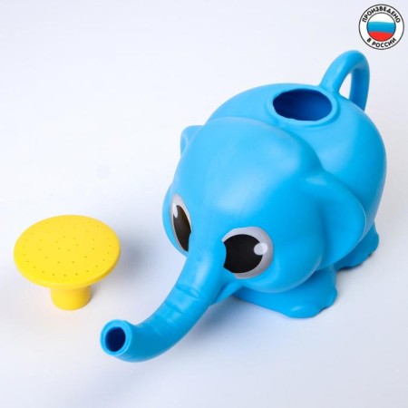 Plastic bucket for swimming and shaking heads, children's bath bucket "Elephant", 650 ml., Mix color-5