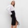 Women's skirt Minaku: Partydress Black Color, Rr. 48