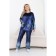 Female suit, size 52, blue color
