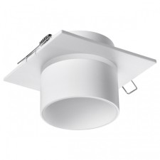 Lamp built -in Novotech. Lirio, 9W, GU10, 60x92x92 mm, white color