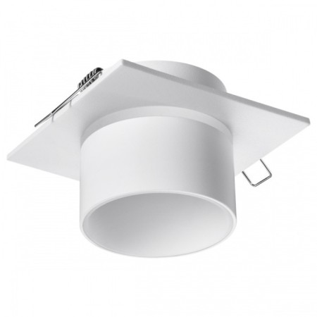 Lamp built -in Novotech. Lirio, 9W, GU10, 60x92x92 mm, white color