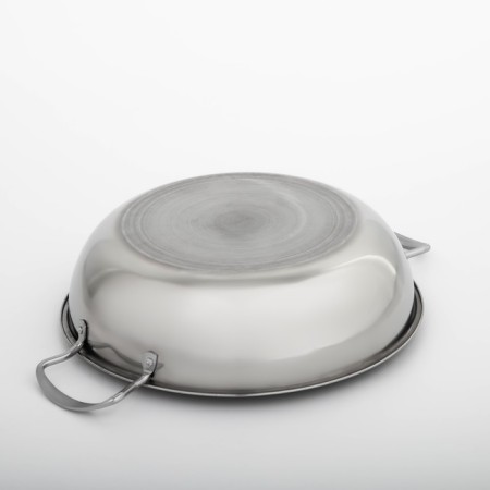 Stainless steel pan "elites", 3 l, with a triple bottom, lid-3