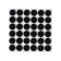 Avant-Gard protective stickers for furniture black, 125 pieces