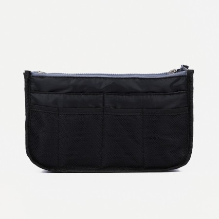 Cosmetic bag-organizer on lightning, black color-1