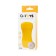 Masturbator Toyfa A-Toys Dion, TPE, anus, yellow/bodily color, 14 cm