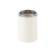 A glass for toothpaste and Lenox brushes, beige color