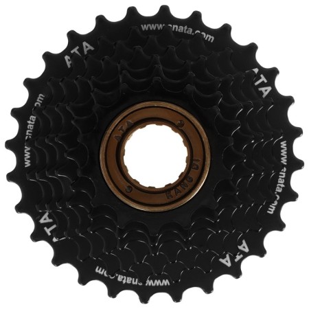 ATA ratchet, 7 speeds, 14-28t, black color