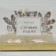 Box for the captake “Believe in Dream”, gold, 16 x 16 x 11.5 cm, New Year