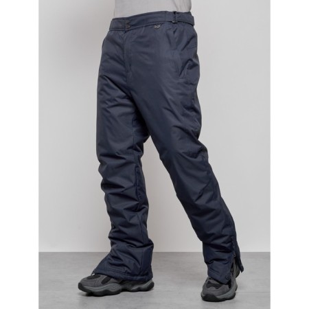 Semi-combinezone ski insulated male winter, size 48, dark blue color-7