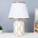 Santano table lamp E14 40W white-gold 20x25x39 cm Risalux