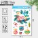 Stickers on the glass "Miracles in the New Year", reusable, 20 x 34 cm, New Year
