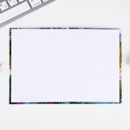 Notepad A6 in a solid cover, 40 sheets "Nature"-1