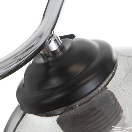 Kira chandelier 3x60W E27 53x53x26cm black/chrome-6