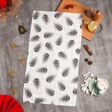 Ethel towel Merry Christmas 40x73cm, 100% Cotton, Sarzha 190 g/m2