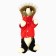 Clothing for dogs. Combineson winter "Warm Winter", Red-Cherry, Size M