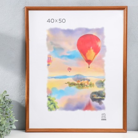 Photo frame wood 40x50 cm (1701) (plastic screen)-1