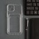 IBOX Crystal case for iPhone 13, with a card compartment, silicone, transparent