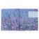 Notebook of 48 sheets in the Lavender mood cage, covered cardboard, metallization, mix