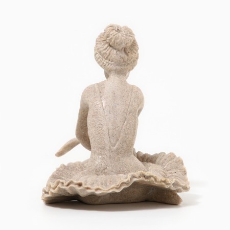 Polystone statuette "Ballerina" white 31 x 17.5 x 21.5 cm-3