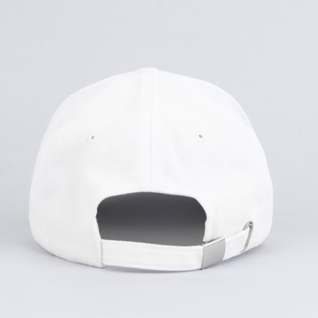 Women's cap "cat", white color, rr 56-3