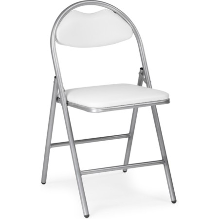 Gikat Metal Metal Metal Carcass/Ecokuzha, Gray/White 45x43x82 cm