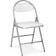 Gikat Metal Metal Metal Carcass/Ecokuzha, Gray/White 45x43x82 cm