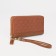 Women's wallet with lightning, red