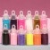 Sparkles for the decor "flicker", a set of 12 bottles, small, colorful