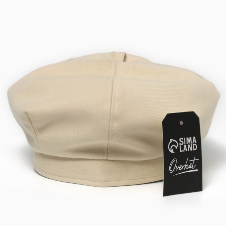 Beret, sandy color, rr 56cm-4