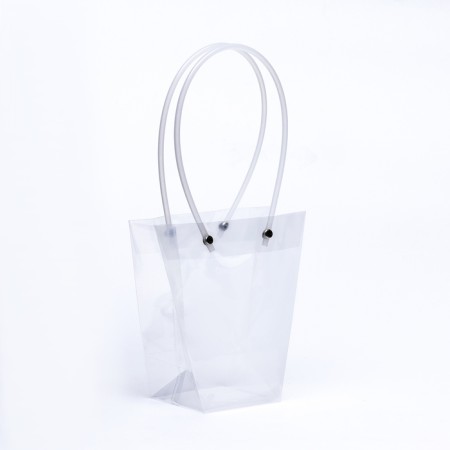 Flower bag is transparent moisture-resistant, 16x8-8x8-16cm-1