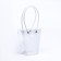 Flower bag is transparent moisture-resistant, 16x8-8x8-16cm