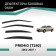 Defly window deflectors for Toyota Premio (T240), 2001-2007