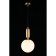 Suspended lamp aniela e27 40wt