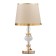 Table lamp "Leticia" E27 40W gold 25x25x47 cm Risalux