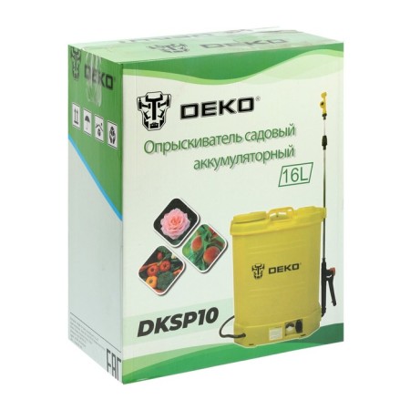 Garden DEKO DKSP10, battery, 12 V, 16 liters-17