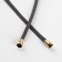 Tip for a cord, d = 4 mm, 13 × 10 mm, 100 pcs, gold color