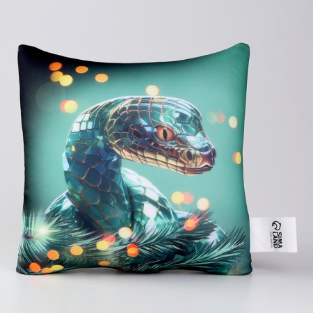New Year. Snakers' decorative anti -stress "Snake", green-5