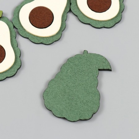 Decor for creativity claims. sucker "avocado" 3.5x4.8 cm-1
