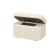 Milena banquet, 760x380x425, beige bash