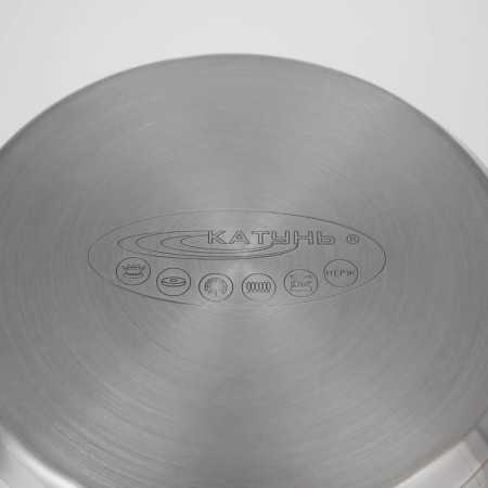 Antei pan, 2 l, d = 18 cm, capsule, glass cover, induction-5