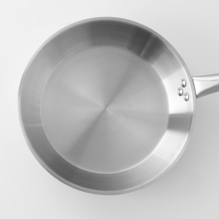 Hanna Knövell stainless steel pan, d = 26 cm, h = 5 cm, wall thickness 0.6 mm, handle length 25 cm, induction-9